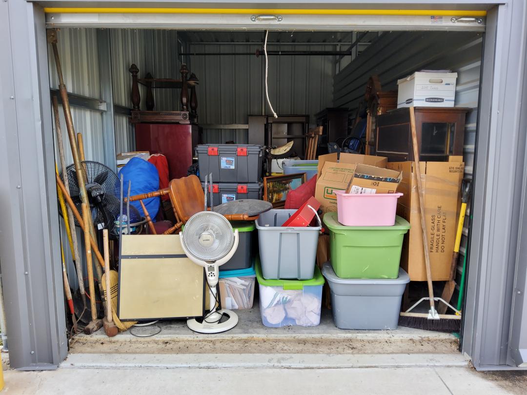 Storage Unit Auction in Argyle, TX at SpareBox Storage 0105 ends on